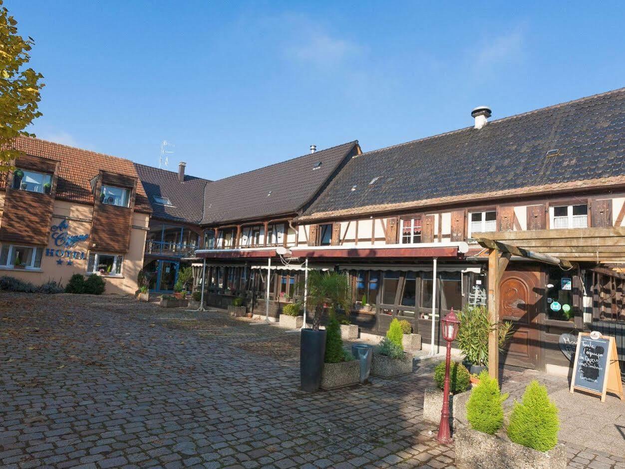 Hotel Restaurant Au Cygne Eschau Екстер'єр фото